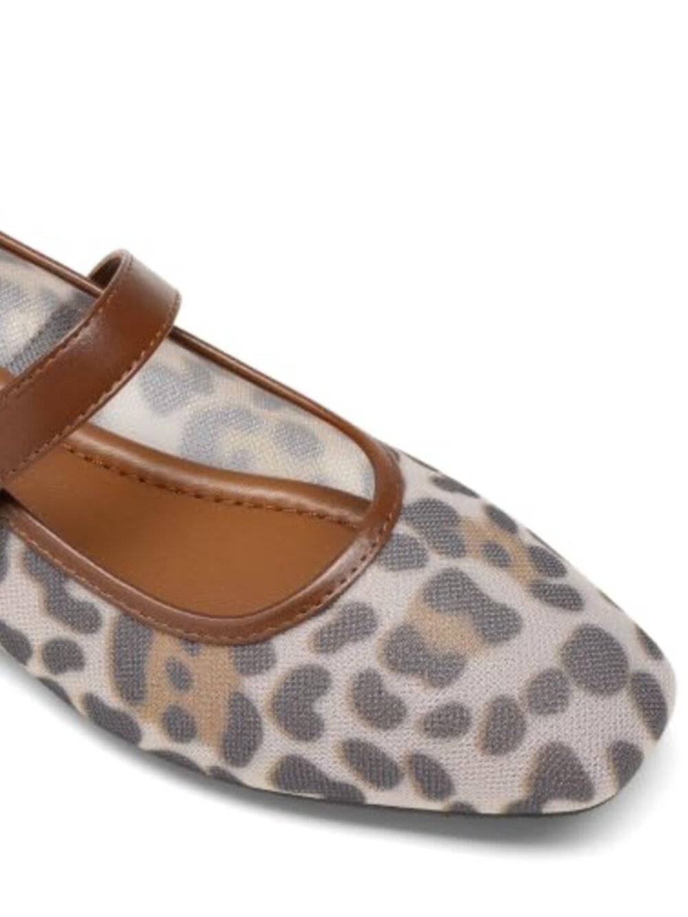 Mary Jane Ballet Flats with Buckle Closure - Picture 4 of 6